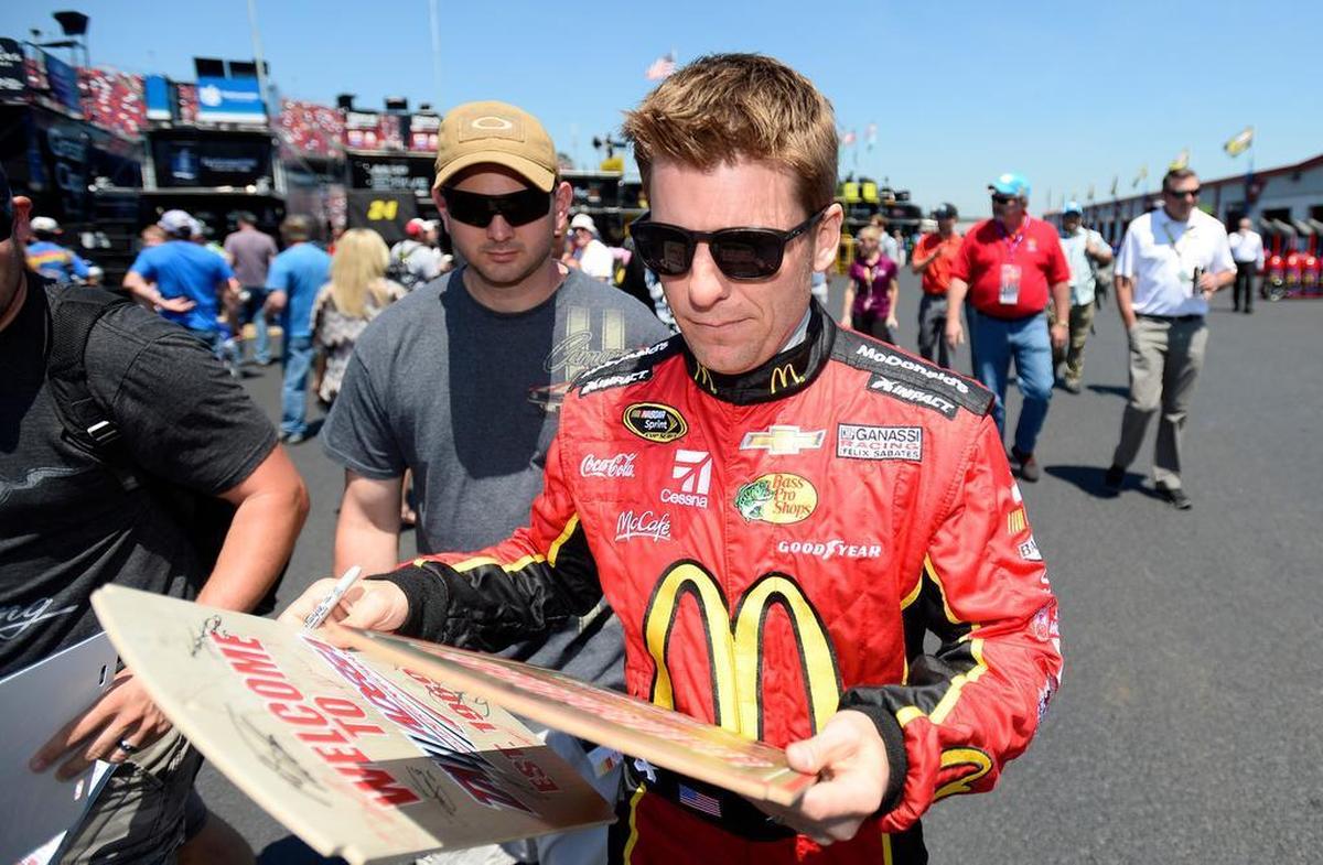 NASCAR driver Jamie McMurray