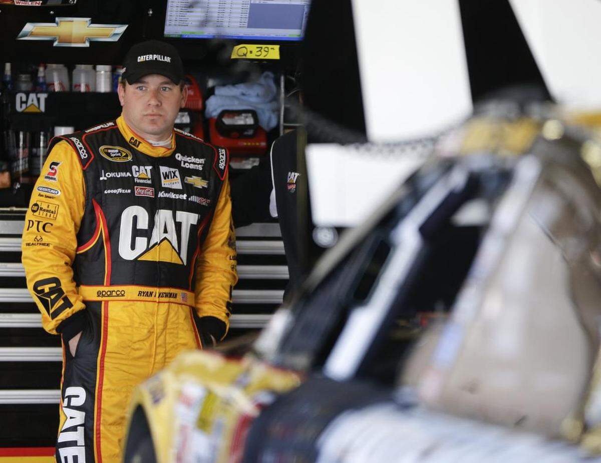NASCAR driver Ryan Newman