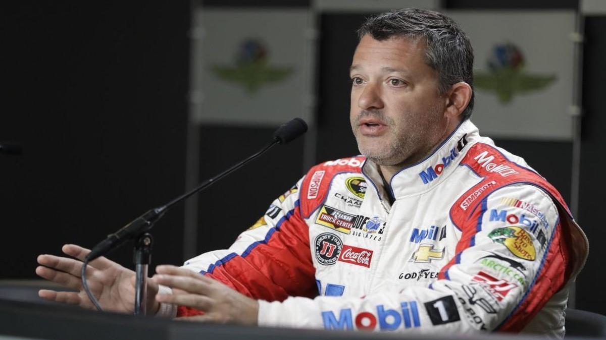 Sprint Cup Series driver Tony Stewart.
