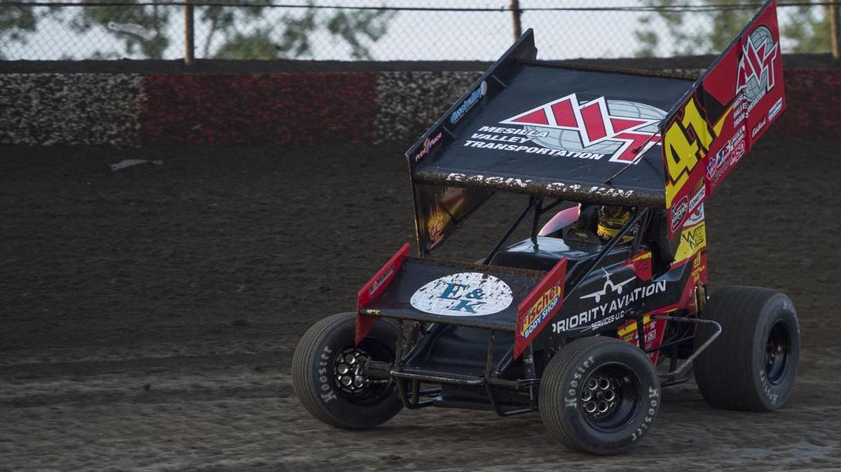 World of Outlaws driver Jason Johnson returned to action Wednesday night at Lakeside Speedway after missing the last three months. He broke several vertebrae in his back in a crash in April during a race in California.