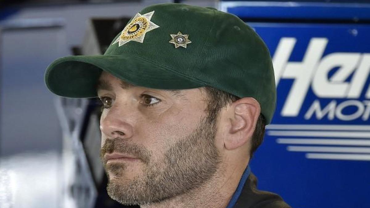 
Jimmie Johnson during NASCAR on Sept. 16 at Kansas Speedway
