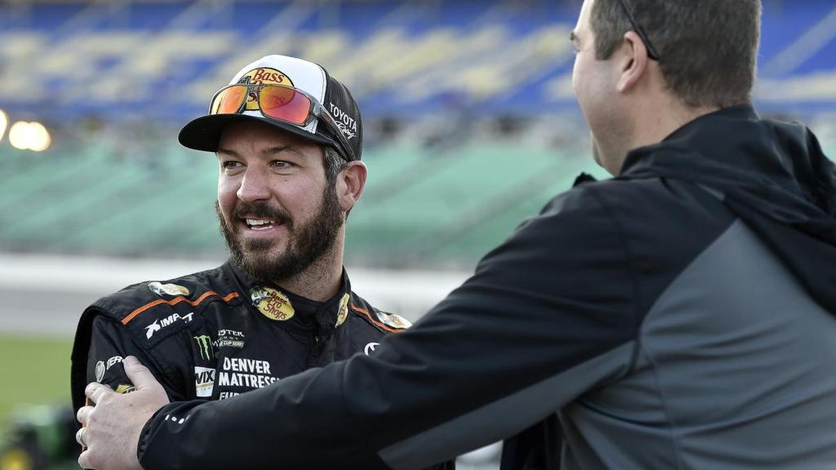 Martin Truex Jr., who won the pole position for Sunday’s Hollywood Casino 400 at Kansas Speedway, is safe from elimination from the NASCAR Monster Energy Cup playoffs. The same cannot be said for 10 other playoff drivers, who will be fighting for a spot in the next round.