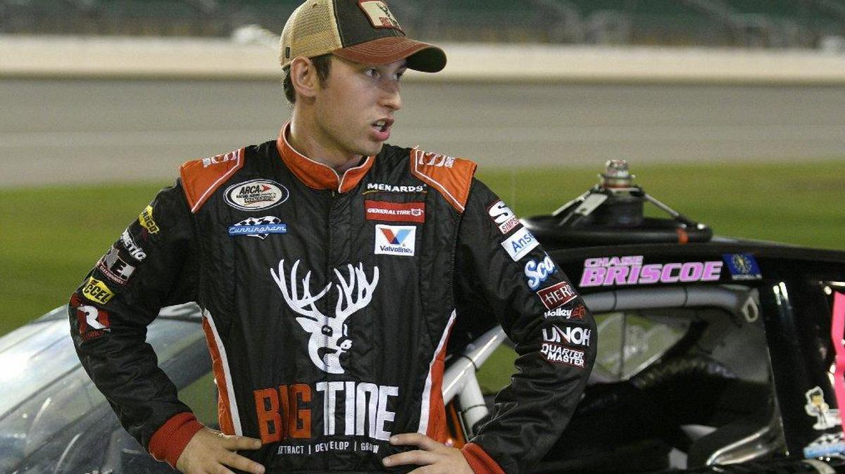 Chase Briscoe left Kansas Speedway on Friday night with a victory in the Kansas 150 and the ARCA points title.