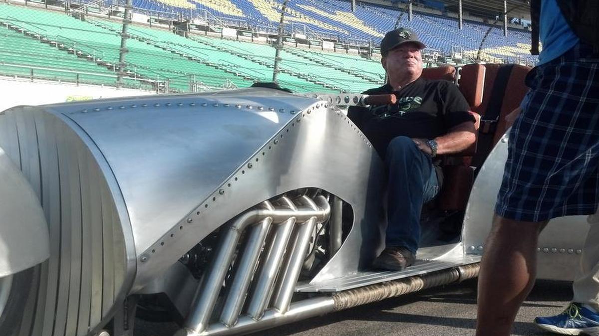
William Shatner sat in “The Rivet” on Thursday.
