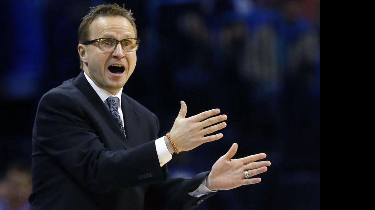 
Former Oklahoma City Thunder coach Scott Brooks 

