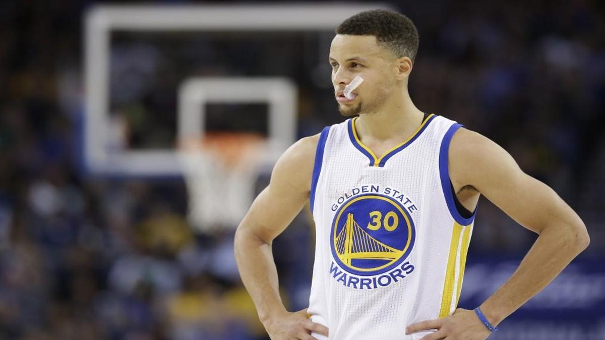 Golden State star Steph Curry.