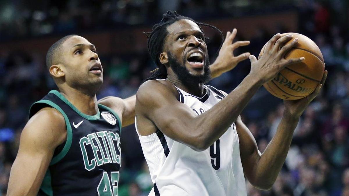Former MU star DeMarre Carroll (right) is playing his first season with the Brooklyn Nets, his seventh team in nine NBA seasons.