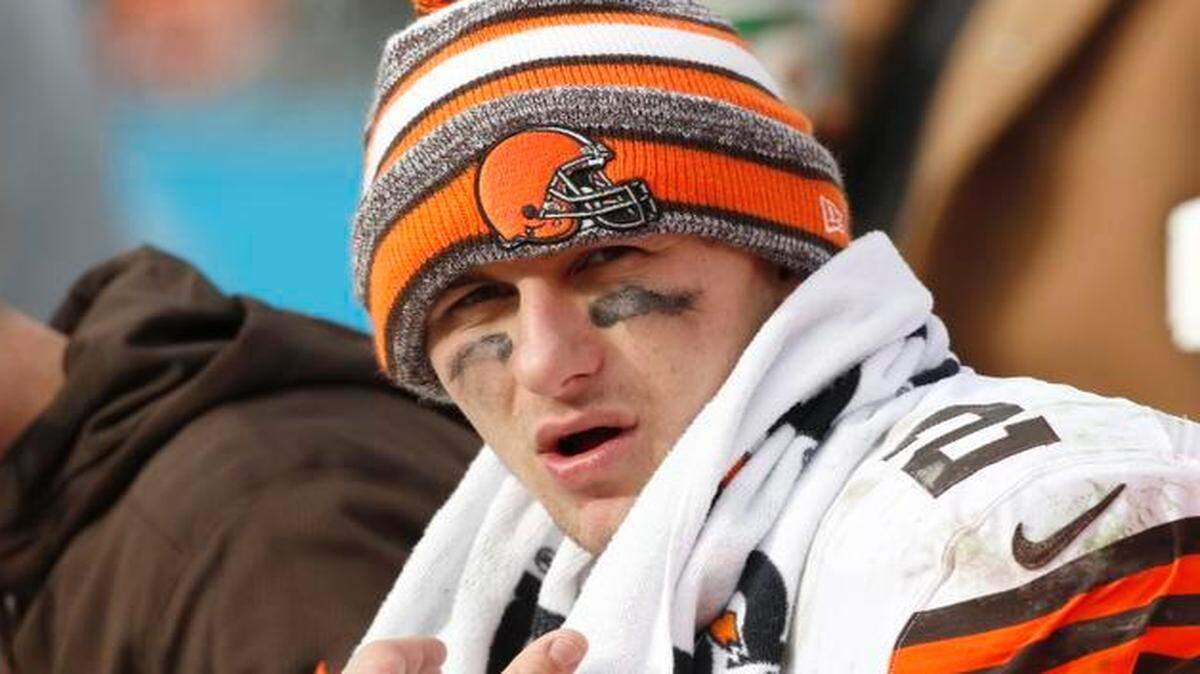 Cleveland Browns quarterback Johnny Manziel 