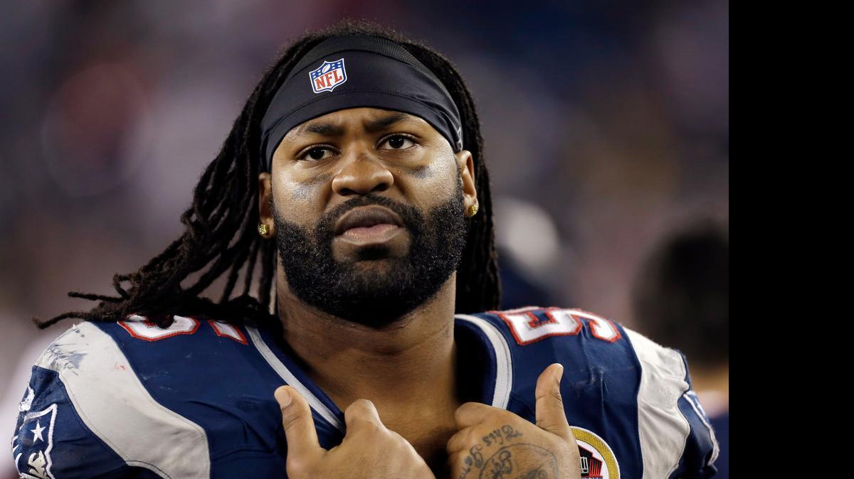 
Massachusetts State Police are investigating after a damaged 2011 Mercedes-Maybach belonging to Brandon Spikes was found abandoned in the median of Interstate 495 with front-end damage at about 3:30 a.m. on June 7 in Foxborough. The New England Patriots released Spikes on Monday.
