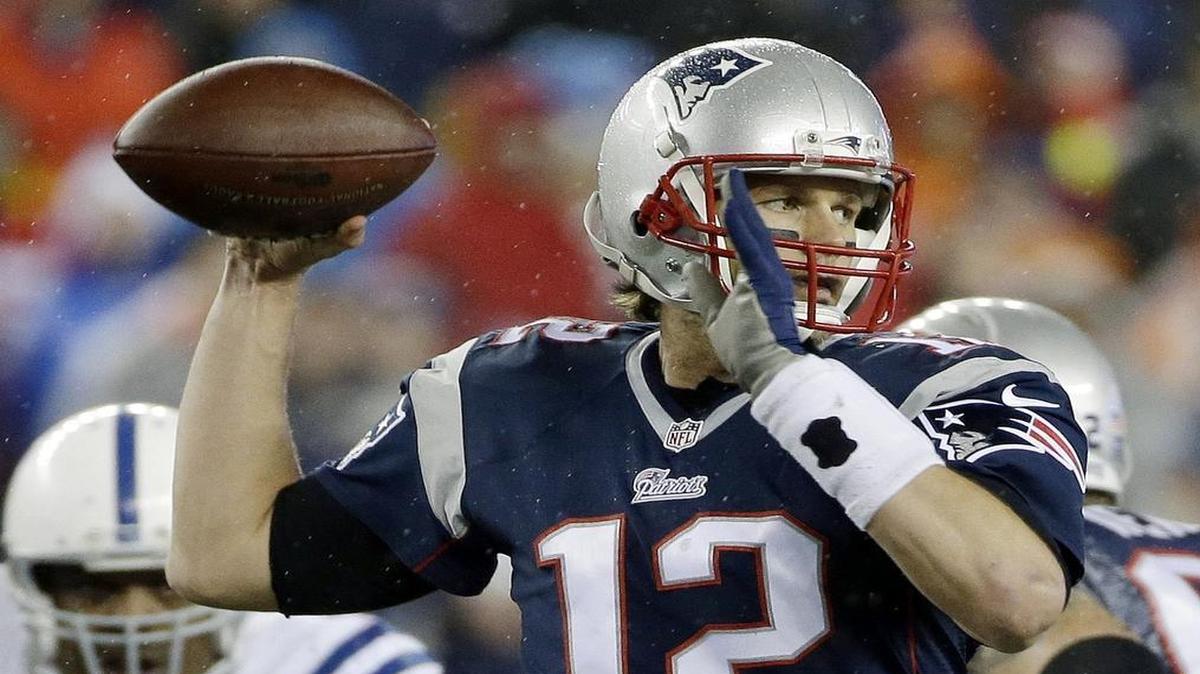 
New England Patriots quarterback Tom Brady.
