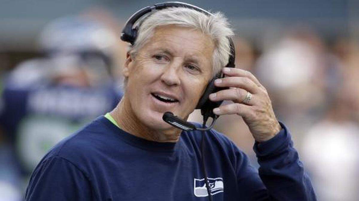 
Seattle Seahawks head coach Pete Carroll
