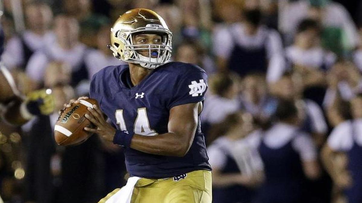 Notre Dame quarterback DeShone Kizer is expected to go in the first round of this year’s NFL Draft.
