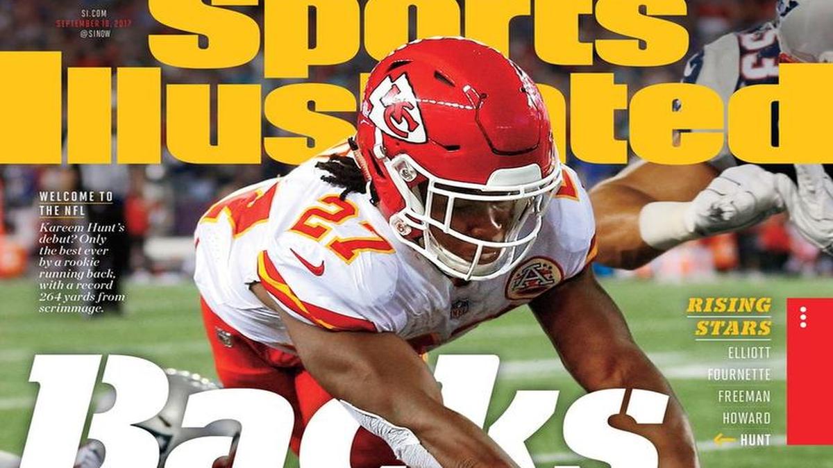 One of the covers of the Sept. 18 issue of Sports Illustrated.