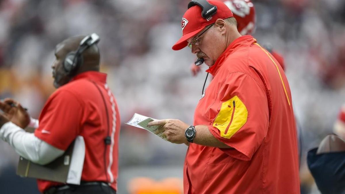 
Chiefs head coach Andy Reid
