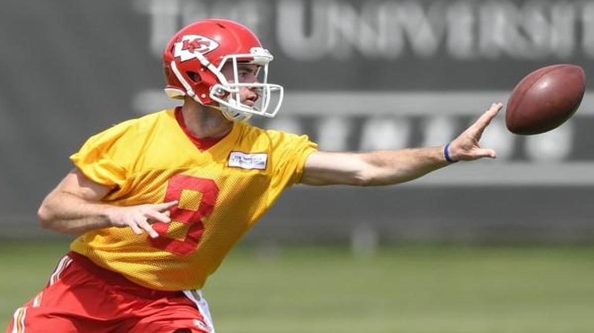 Kansas City Chiefs quarterback Tyler Bray.