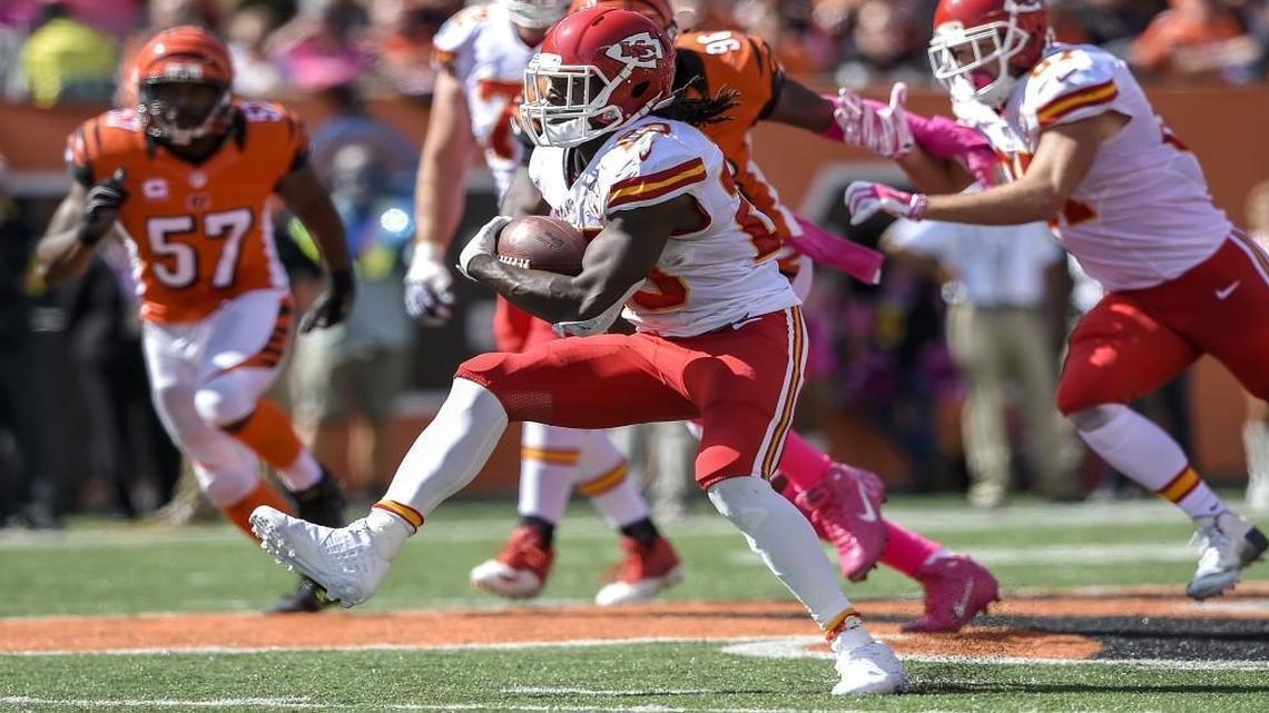 Kansas City Chiefs running back Jamaal Charles.