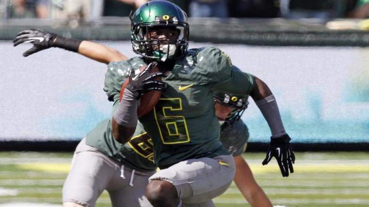 
The Chiefs will get a better look at De’Anthony Thomas during minicamp.
