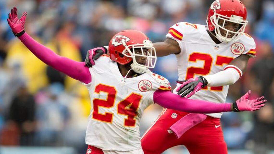 Former Chiefs cornerback Brandon Flowers (No. 24) was among the best the organization has had at the position.