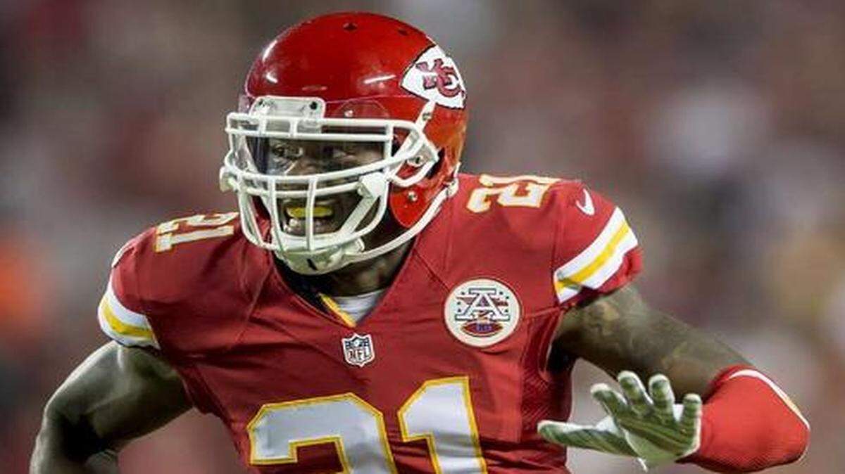 
Chiefs cornerback Sean Smith has one year remaining on his contract.
