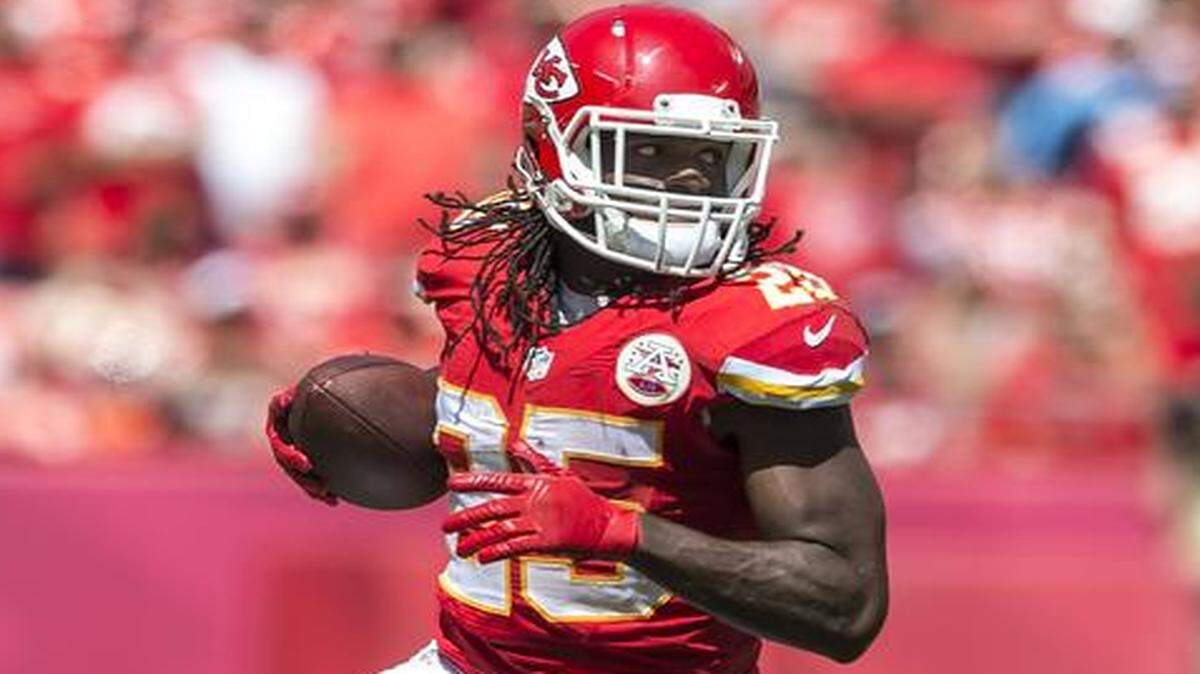 
Kansas City Chiefs running back Jamaal Charles.
