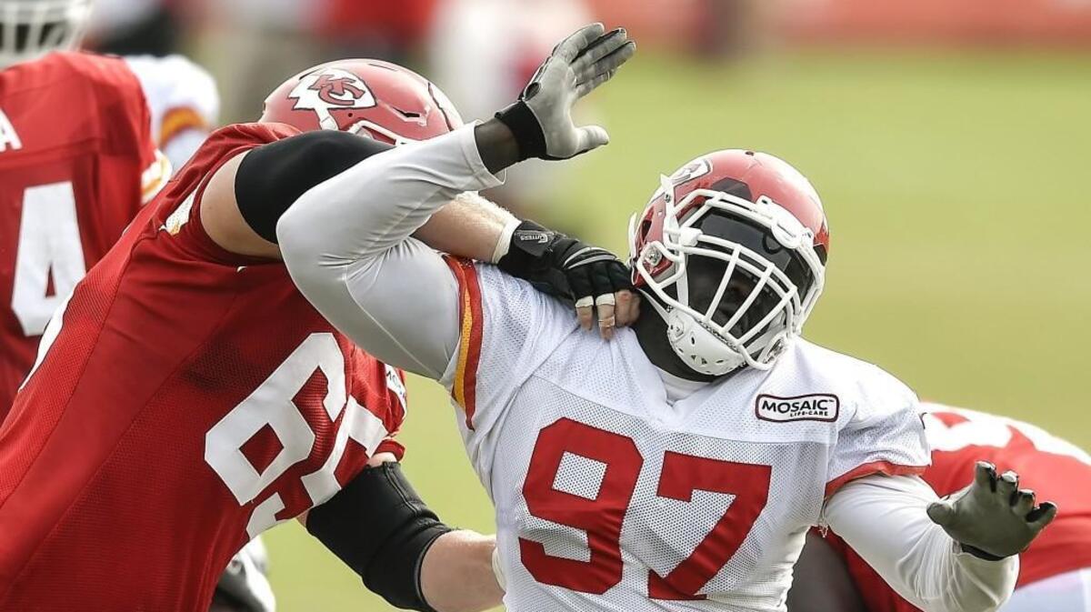 Chiefs defensive end Allen Bailey, No. 97