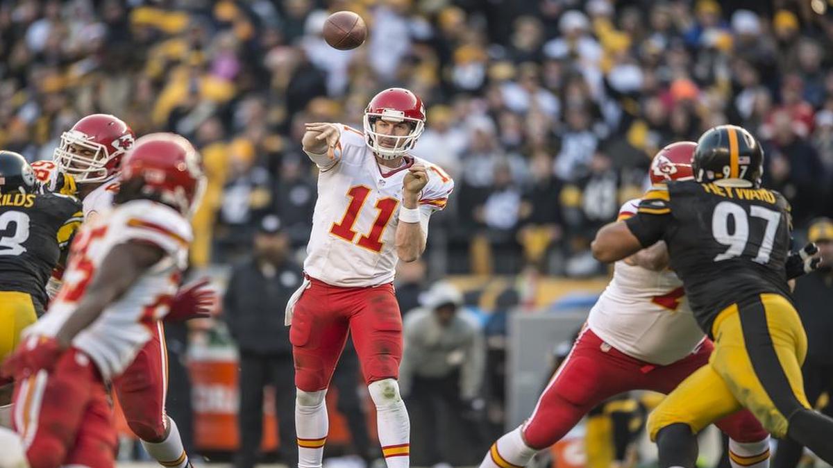 
Kansas City Chiefs quarterback Alex Smith.
