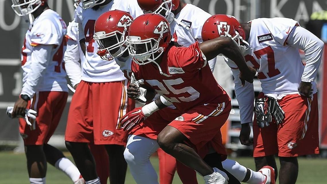 The Chiefs could clear running back Jamaal Charles (25) for practice during training camp but not by Saturday.