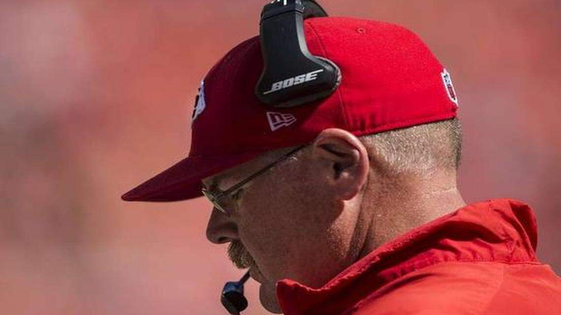 
Chiefs coach Andy Reid accepted responsibility Monday for his team’s performance against the Titans on Sunday. “I’m the one accountable when it’s all said and done,” Reid said.
