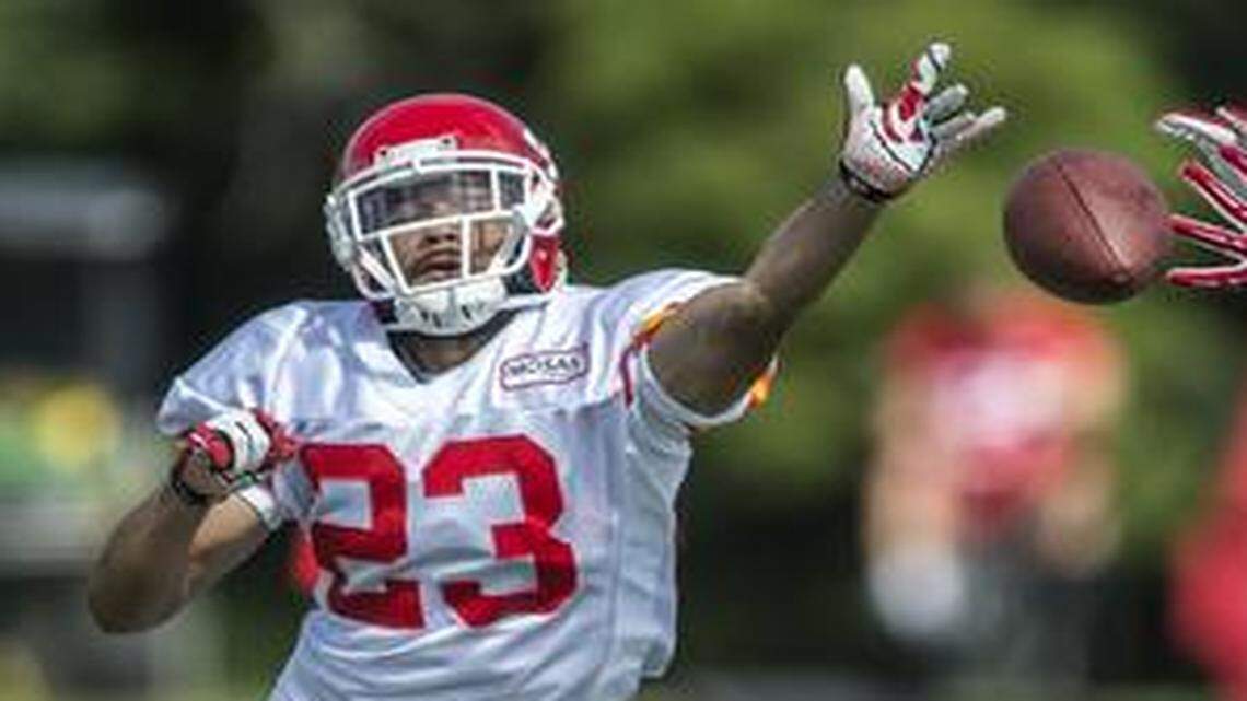 
Kansas City Chiefs cornerback Phillip Gaines (left) has impressed the coaching staff with his athleticism in training camp.


