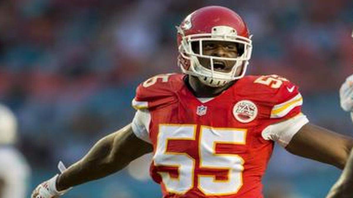 
Kansas City Chiefs linebacker Dee Ford
