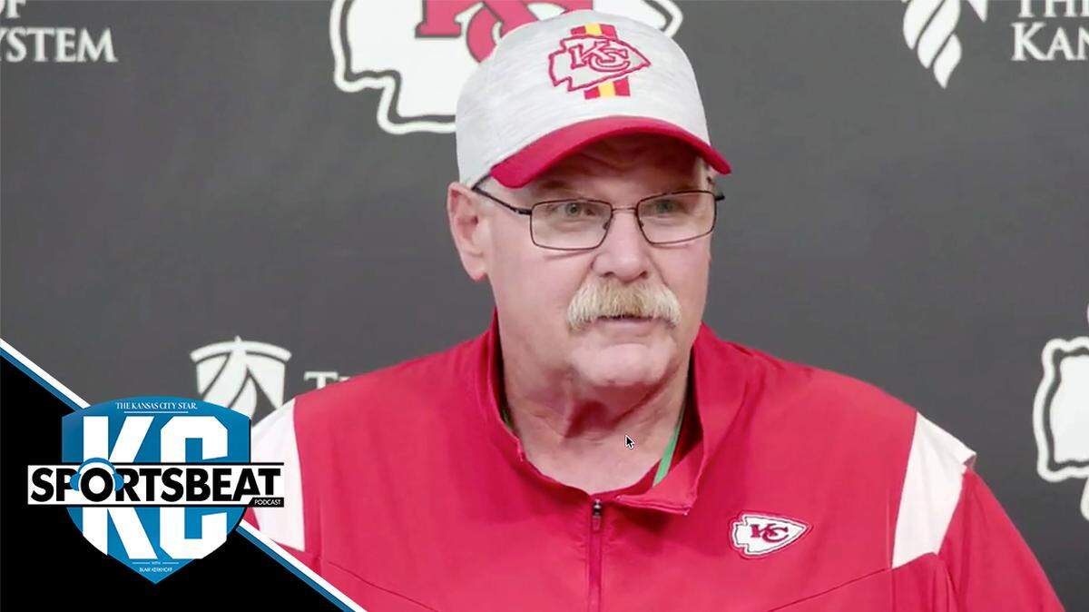 Andy Reid isn’t sharing details, but says he’s glad to be back after a hospital stay.