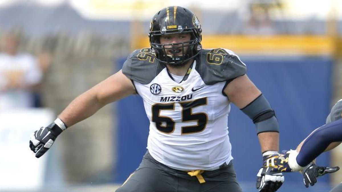 
Missouri Tigers offensive linesman Mitch Morse was the Chiefs’ second-round pick in the NFL Draft.
