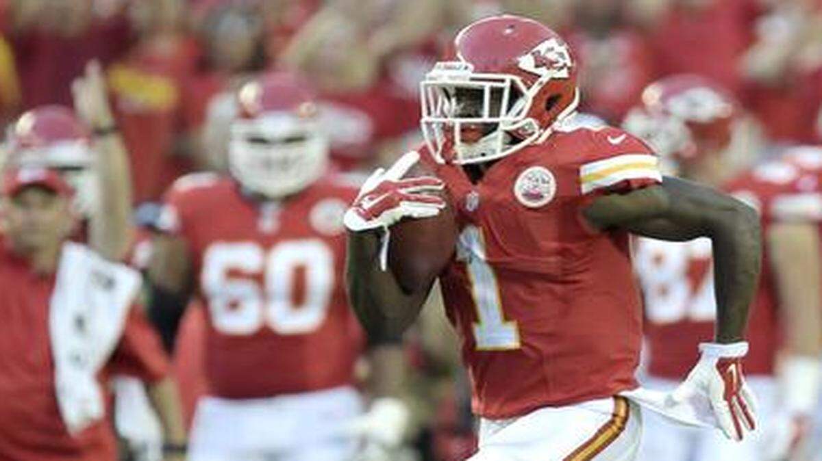 
KC Chiefs running back De’Anthony Thomas.
