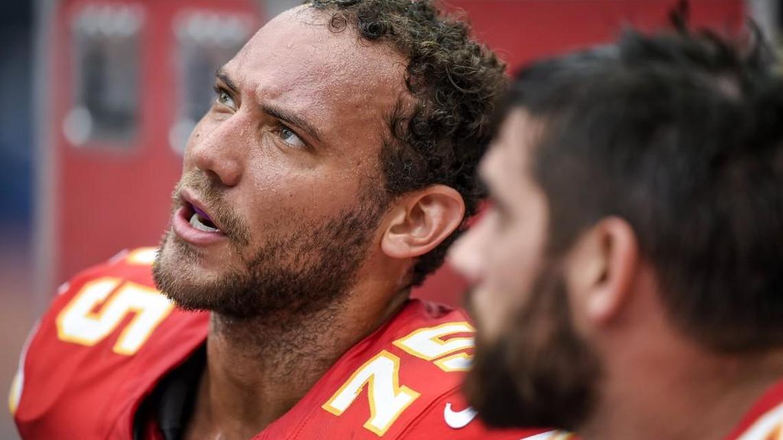 Chiefs offensive tackle Jah Reid