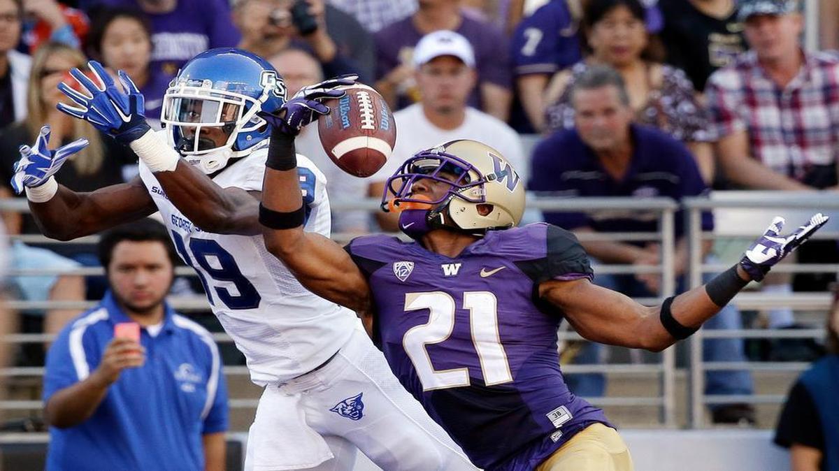 
The Chiefs solidified their secondary in a big way Thursday night by drafting Washington’s Marcus Peters, a cornerback, at number 18 overall. 
