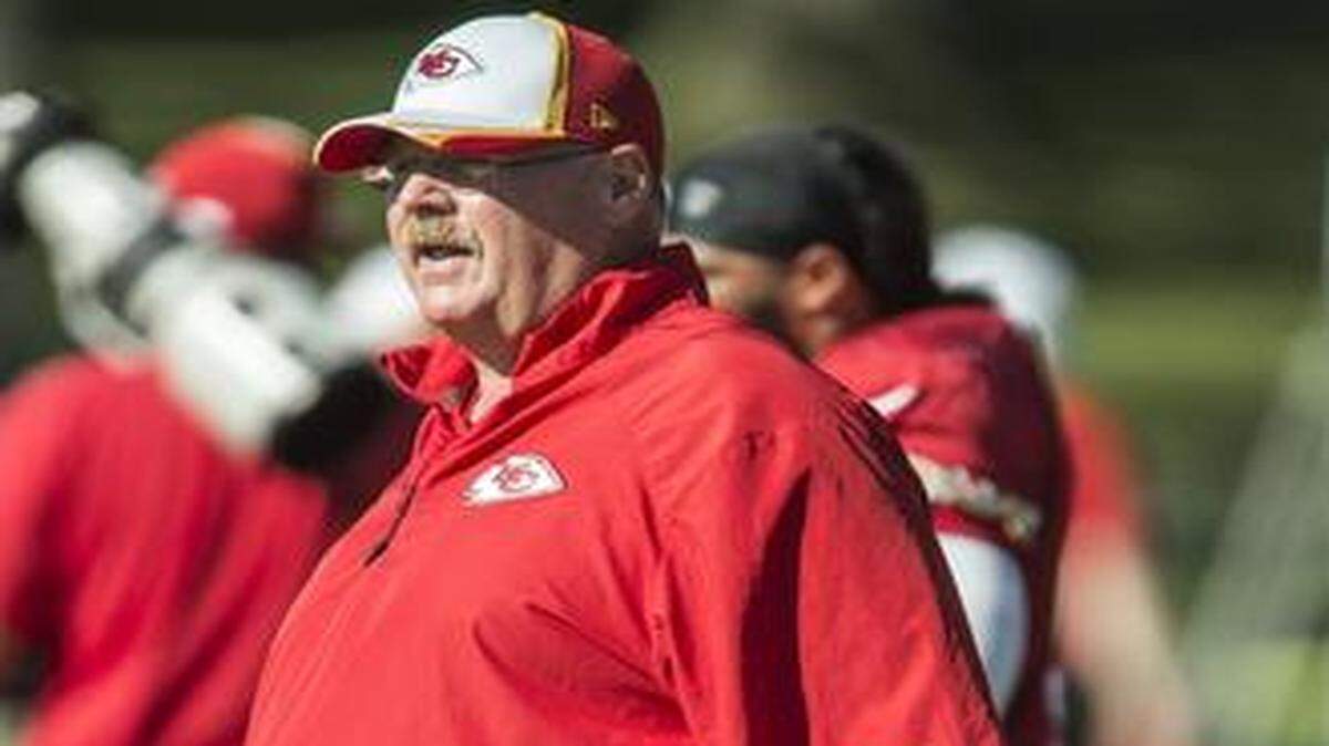 
Kansas City Chiefs head coach Andy Reid.
