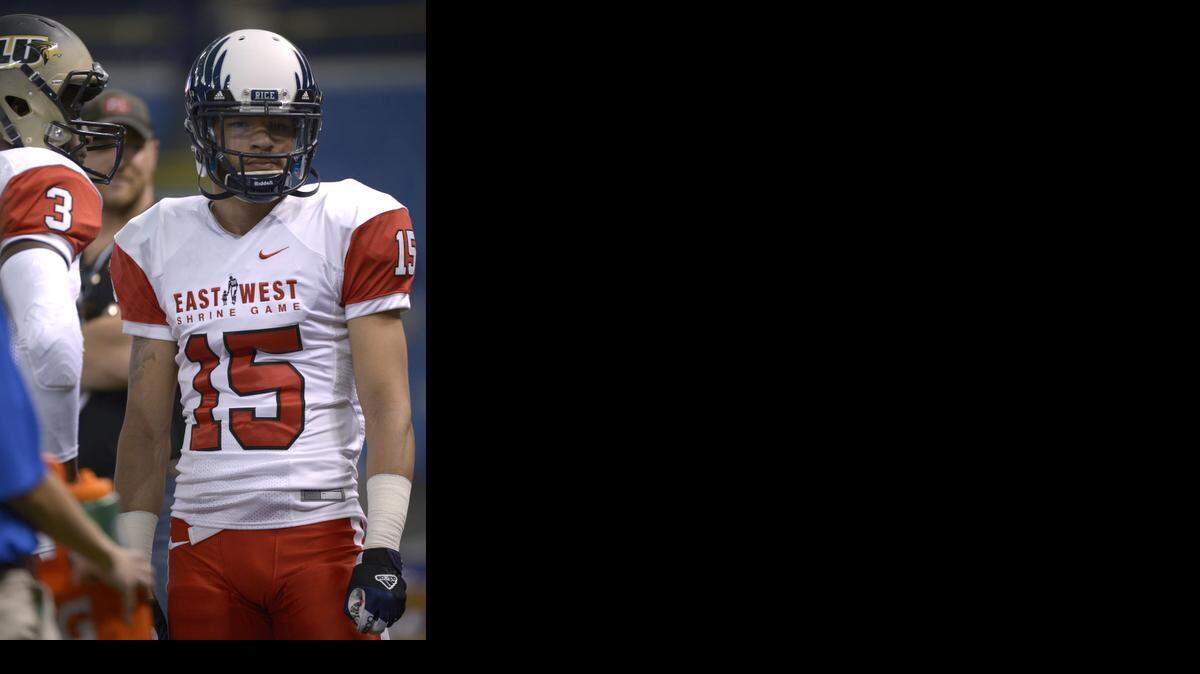 Phillip Gaines had four interceptions, nine pass breakups and 36 tackles in 2013.<252><137>East defensive back Phillip Gaines (15), of Rice, watches from the sideline during the first half of the East-West Shrine Classic NCAA football game in St. Petersburg, Fla., Saturday, Jan. 18, 2014.(AP Photo/Phelan M. Ebenhack)<252><137>
