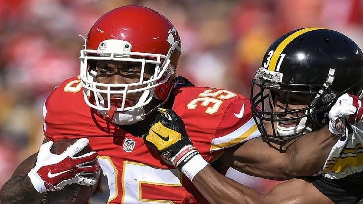 Chiefs running back Charcandrick West rushed for 110 yards and a touchdown in a 23-13 win over the Steelers on Sunday.