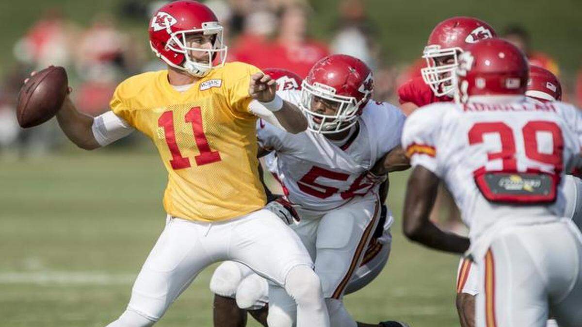 
Kansas City Chiefs quarterback Alex Smith.
