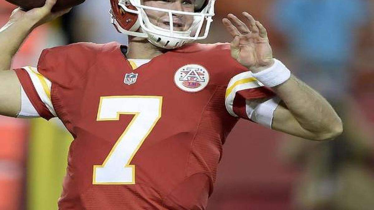 
The only game action Chiefs third-string quarterback Aaron Murray has seen this season has been in the preseason.
