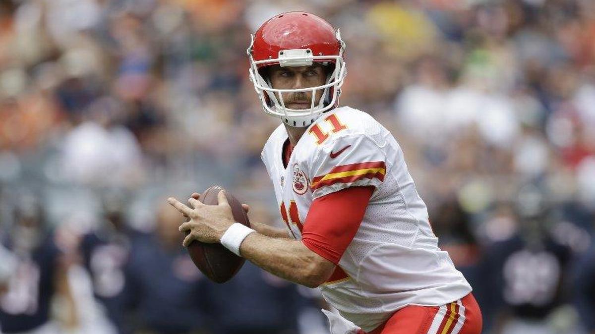 Chiefs quarterback Alex Smith 