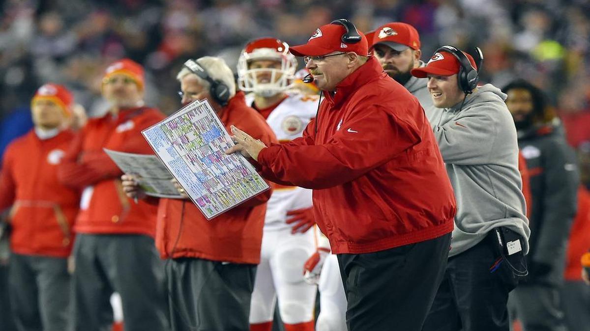 Kansas City Chiefs head coach Andy Reid