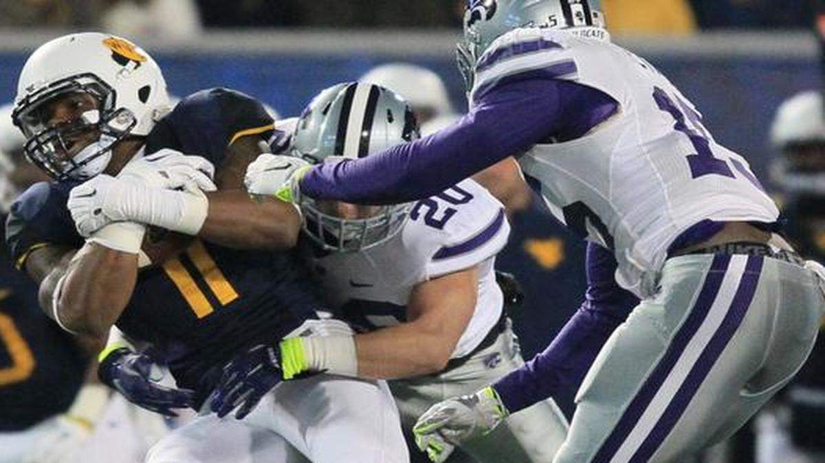 
In his first mock draft a few weeks ago, ESPN analyst Todd McShay projected the Chiefs to select West Virginia star wideout Kevin White (11), who is listed at 6 feet 3 and 210 pounds and caught 109 passes for 1,447 yards and 10 touchdowns. “He had a monster year, and he’s somewhere in that late first-round range.”
