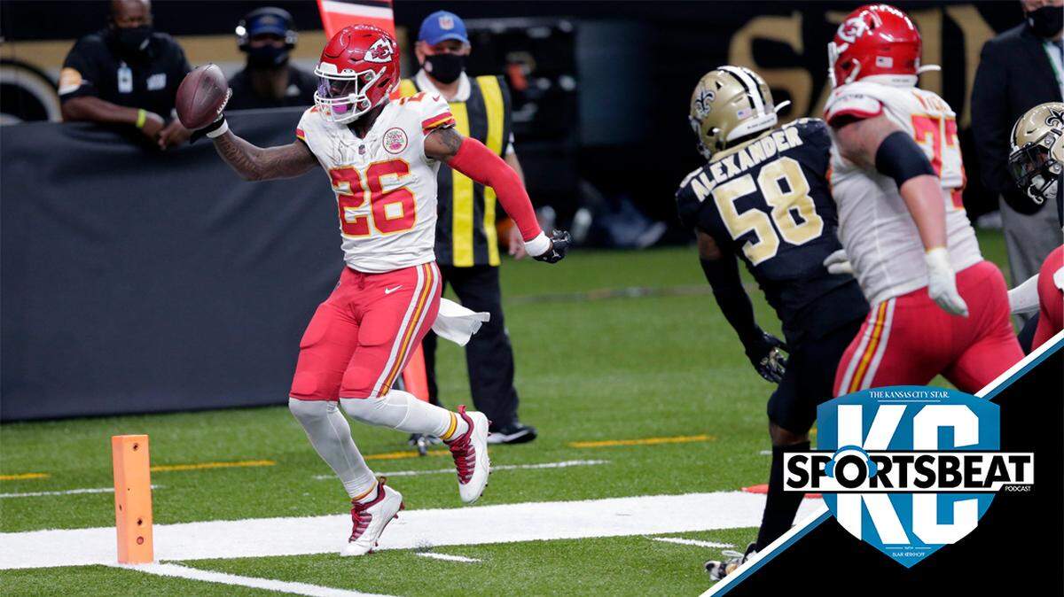 Le’Veon Bell scored against the Saints on Sunday.
