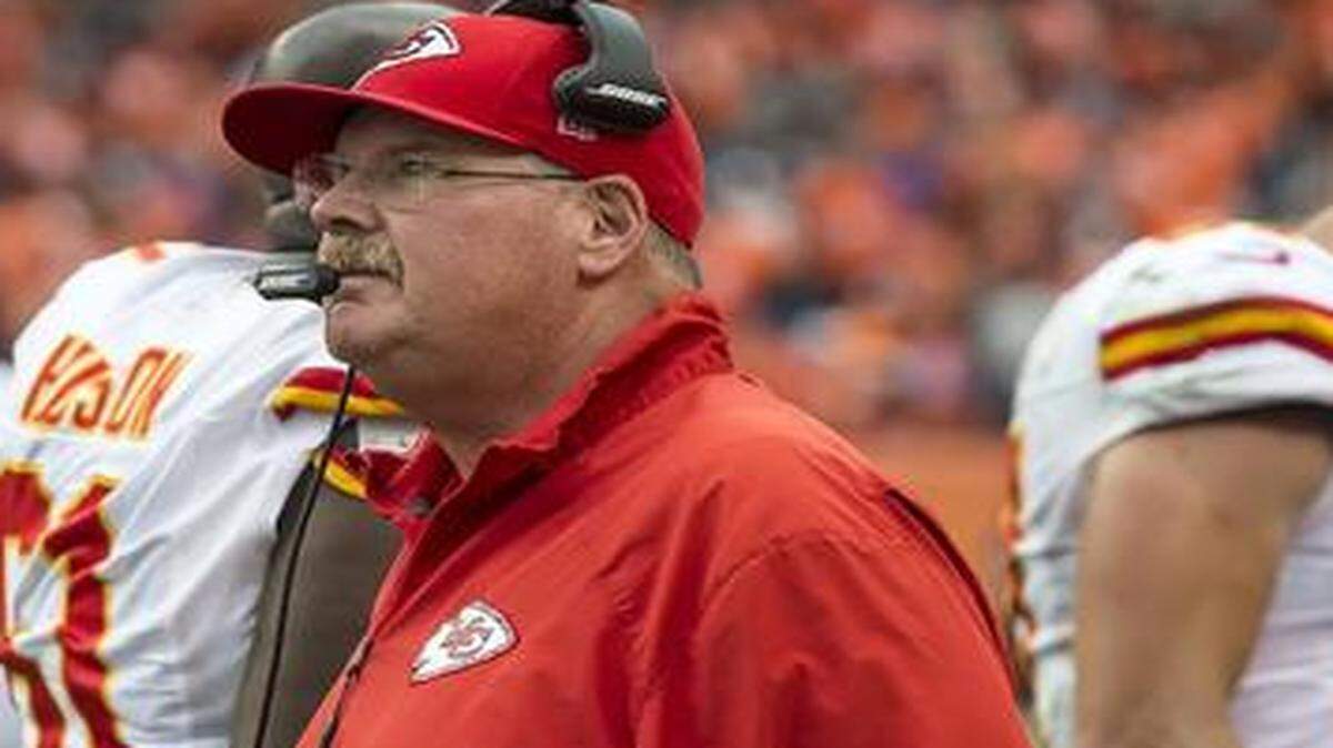 
Kansas City Chiefs head coach Andy Reid.
