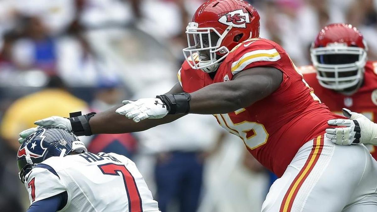 
Chiefs defensive tackle Jaye Howard is schedule to be a free agent after the season.
