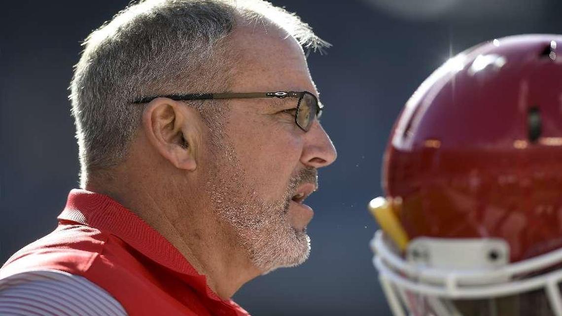 Chiefs special teams coach Dave Toub counsels his players with the aid of film lessons. Some of those clips come from his own team’s successes and failures, while others are of what other teams have done.