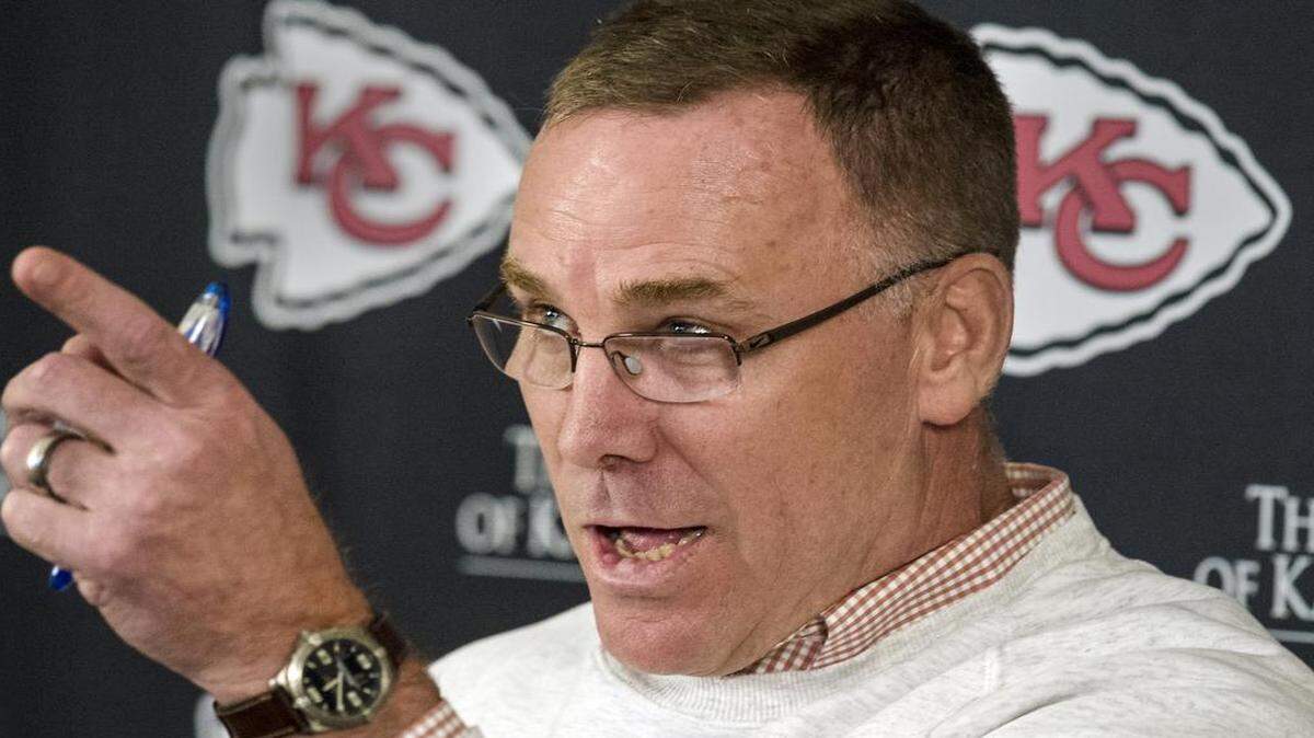 
John Dorsey, general manager of the Kansas City Chiefs, previewed next week’s NFL Draft. The Chiefs have the 18th pick in the first round.

