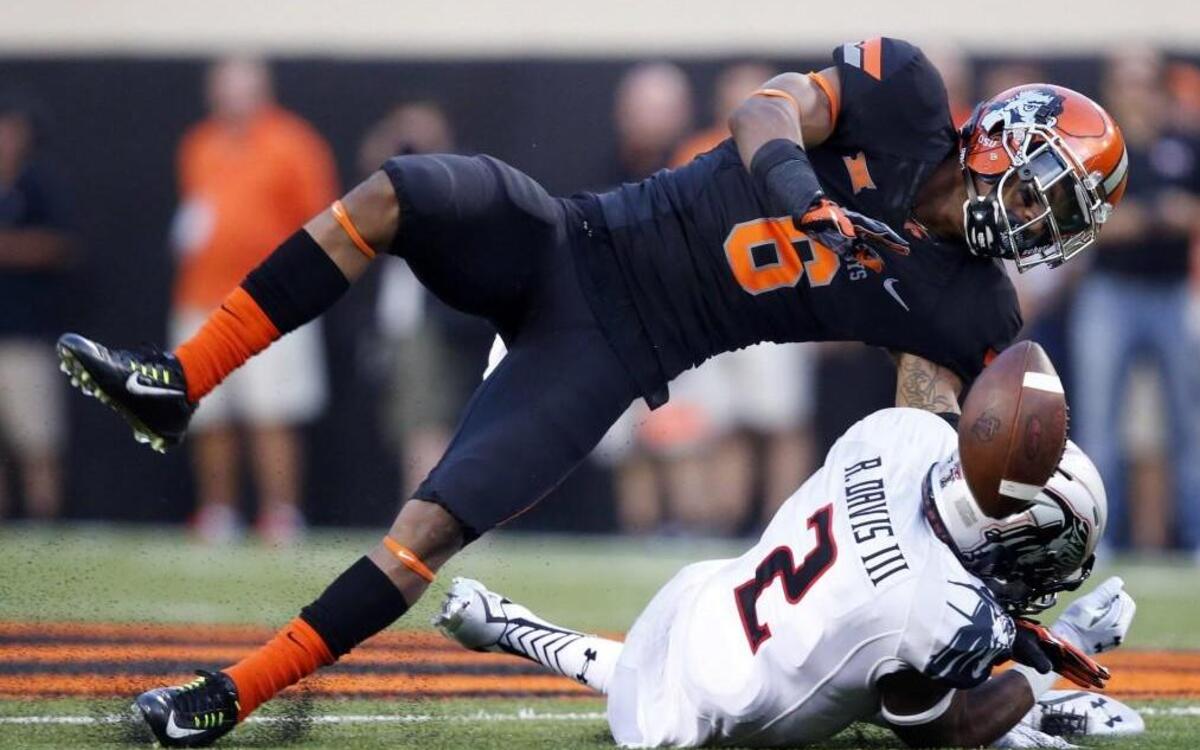 Oklahoma State cornerback Ashton Lampkin, who broke up a pass druing a 2014 game, will get a look from the Kansas City Chiefs.