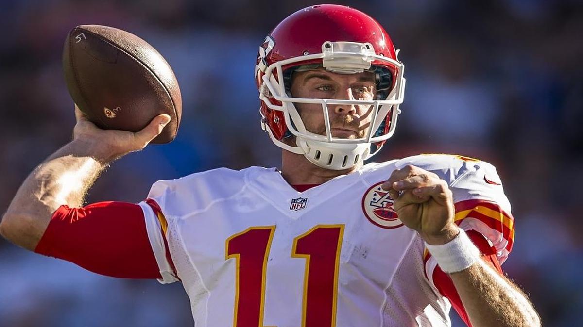 Chiefs quarterback Alex Smith (shown during the Chiefs’ victory at San Diego in November)